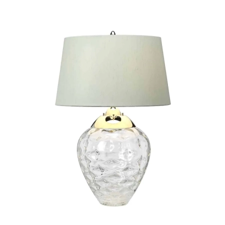 Lampa stołowa Samara bezbarwne szkło QN-SAMARA-TL-CLR - Quintiesse